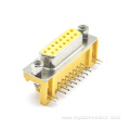 D-Sub Connector Female Right Angle DIP 15P